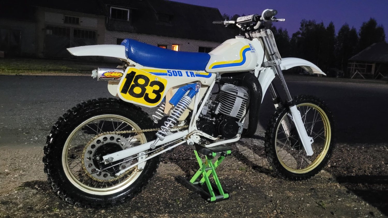 Vintage dirt bike photo 6